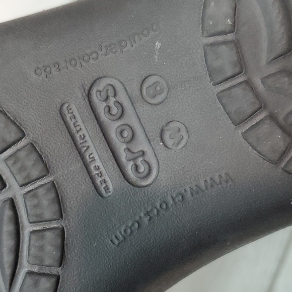 Crocs Women Kadee Comfort Rubber Ballet Outdoor Loafer slipnon shoes sz 8 - Picture 10 of 11